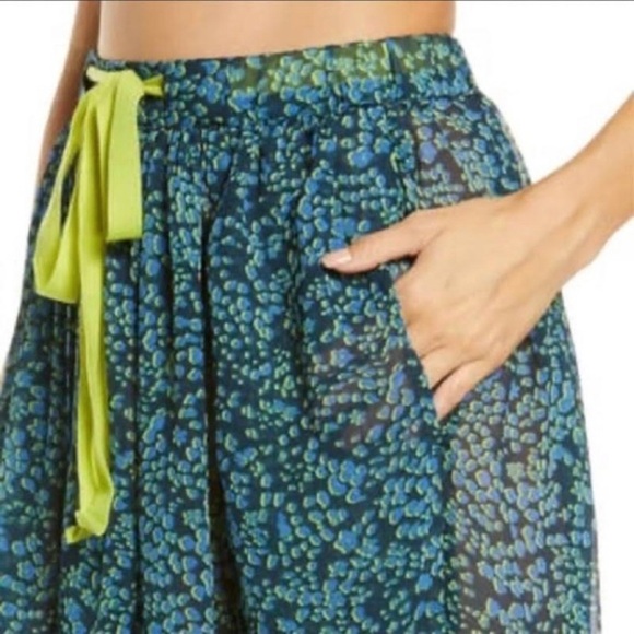 Free People  Intimately Wide Leg Print Pant NWT - Picture 5 of 9